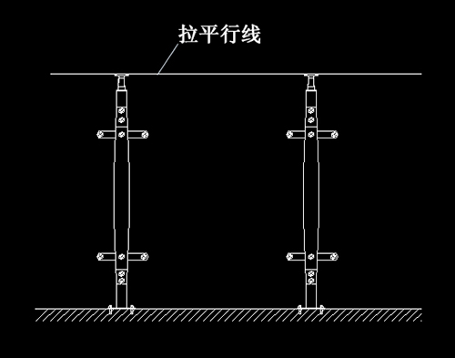 不锈钢护栏立柱